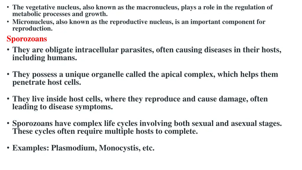 the vegetative nucleus also known