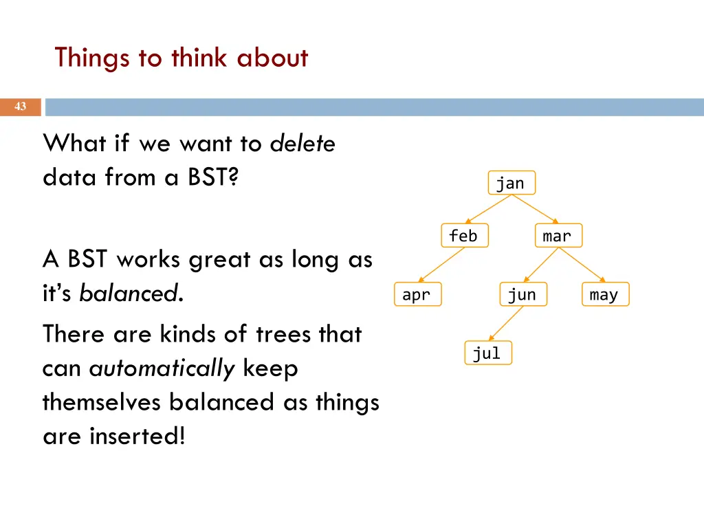 things to think about