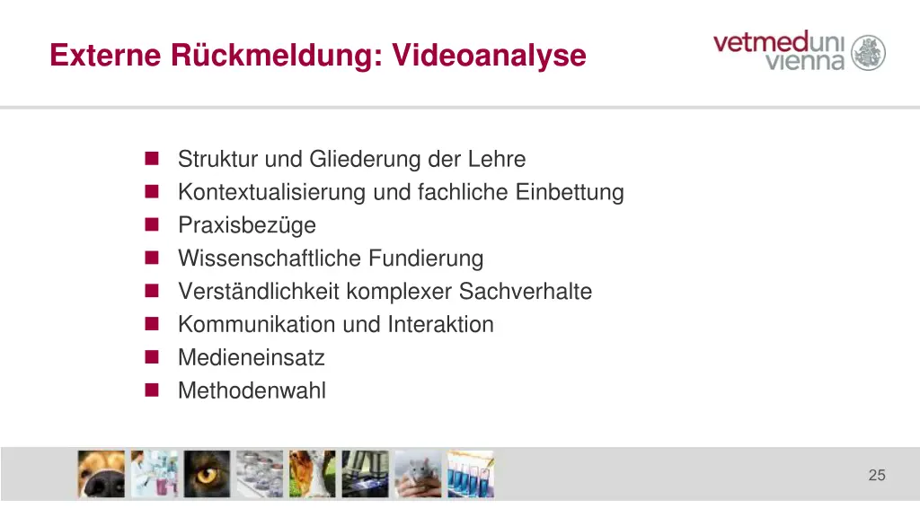 externe r ckmeldung videoanalyse
