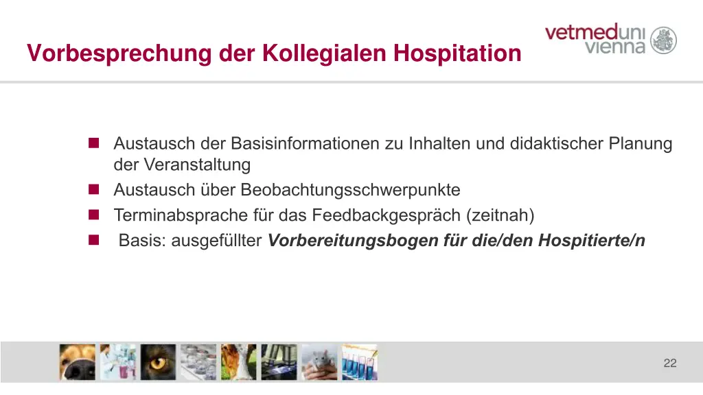 vorbesprechung der kollegialen hospitation