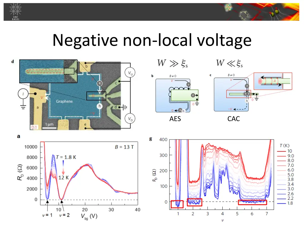 negative non local voltage