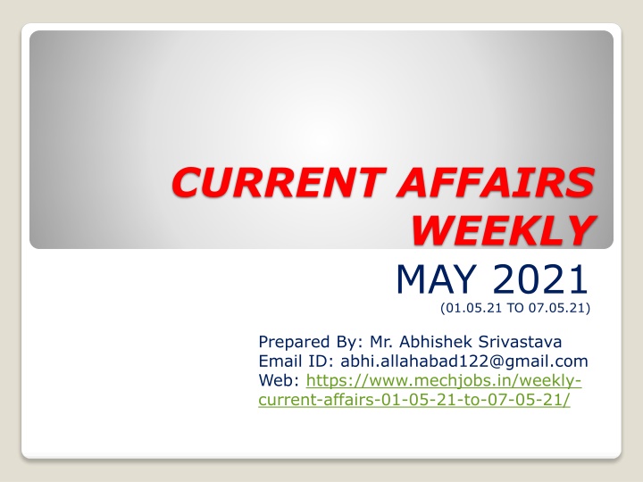 current affairs