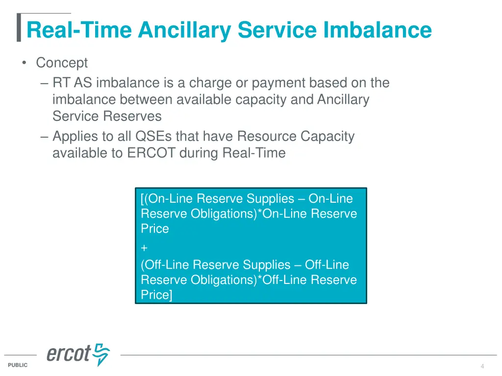 real time ancillary service imbalance