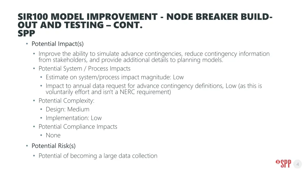 sir100 model improvement node breaker build 2