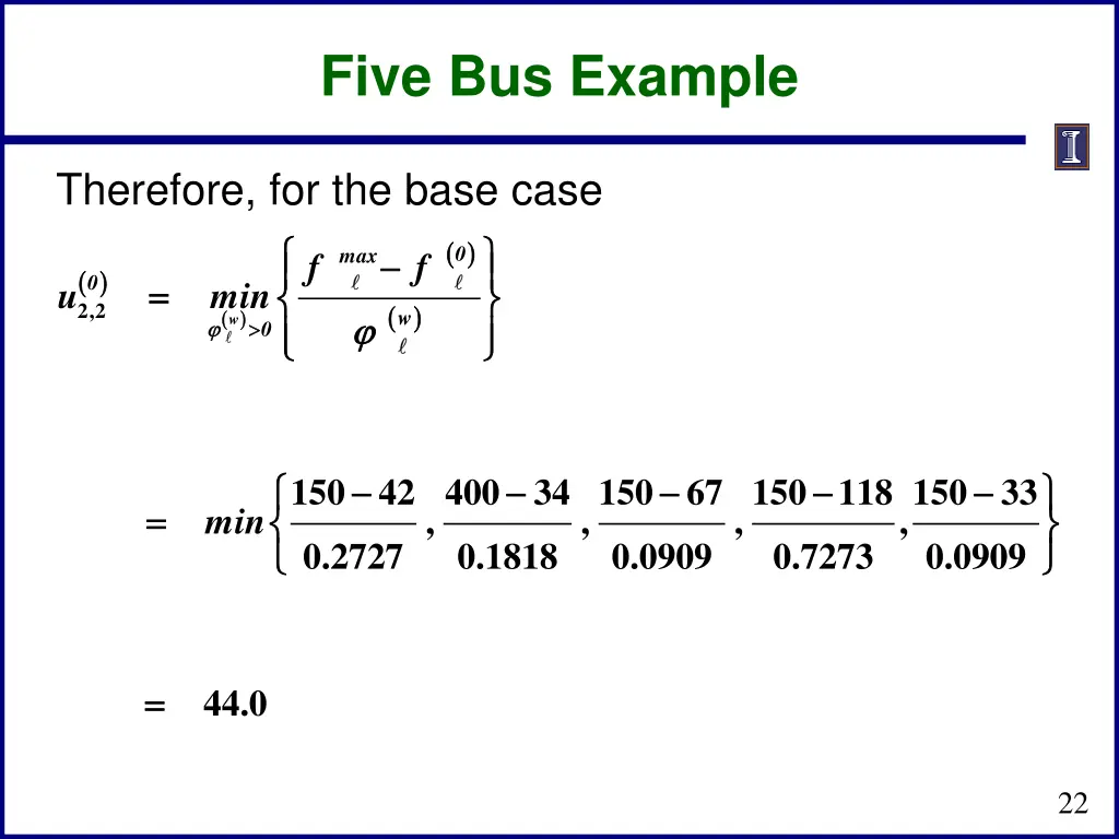 five bus example 4