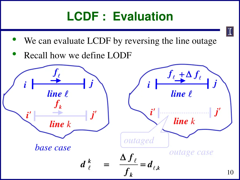 lcdf evaluation