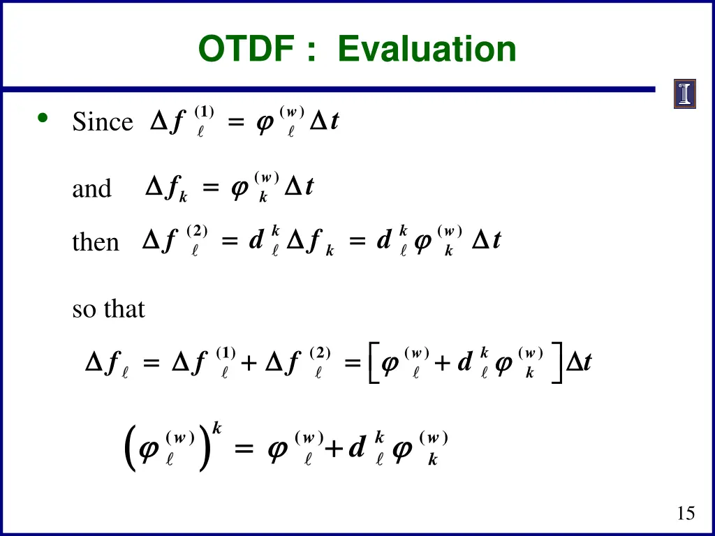 otdf evaluation 1