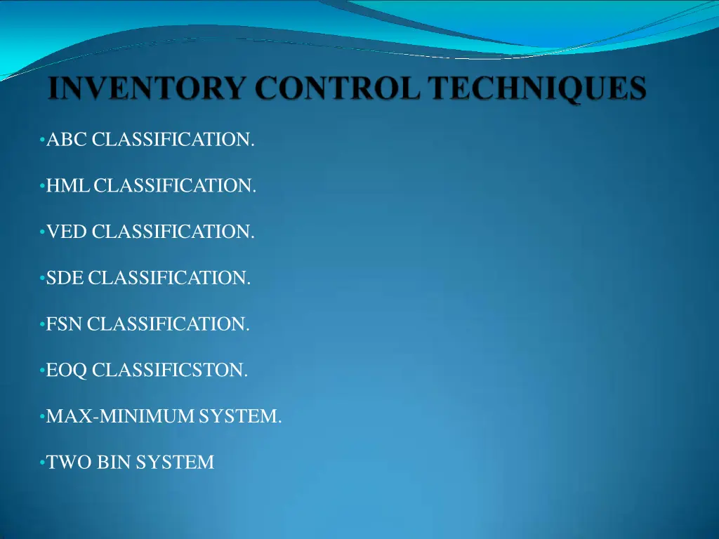abc classification