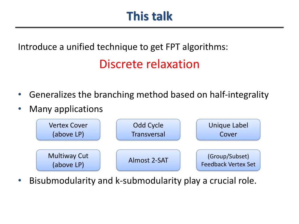 this talk