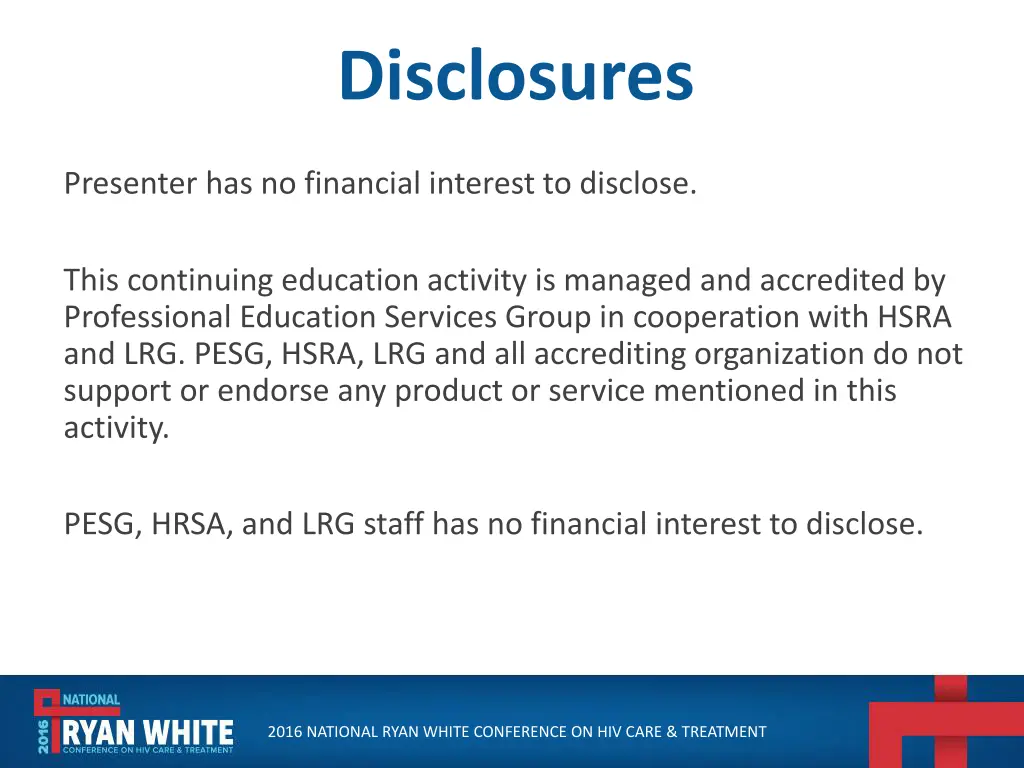 disclosures