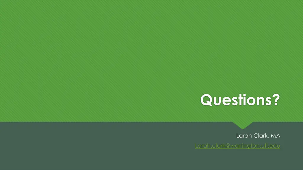 questions