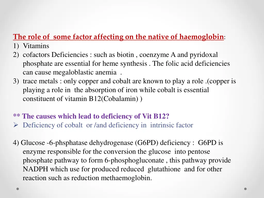 the role of some factor affecting on the native