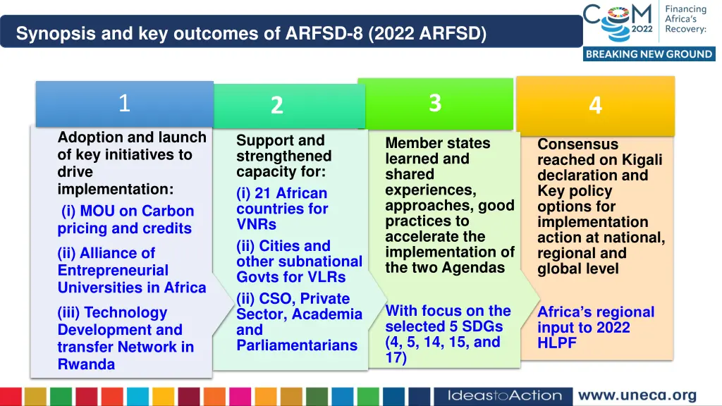 synopsis and key outcomes of arfsd 8 2022 arfsd