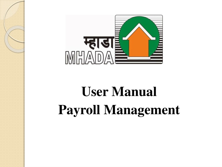 user manual payroll management