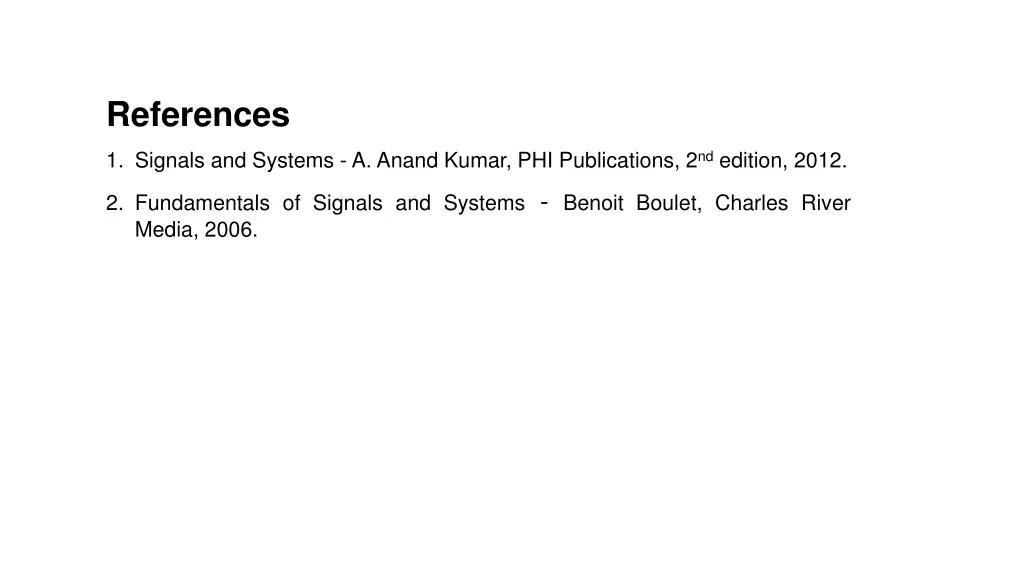 references