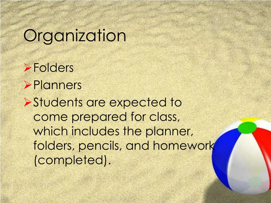 organization