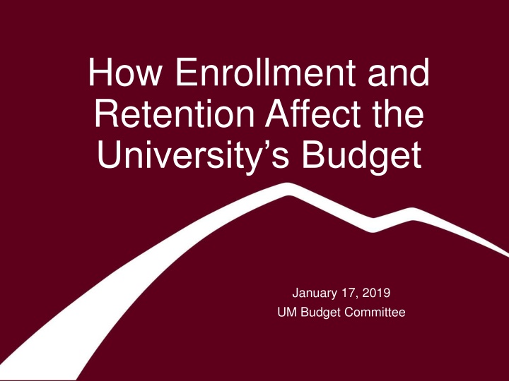 how enrollment and retention affect