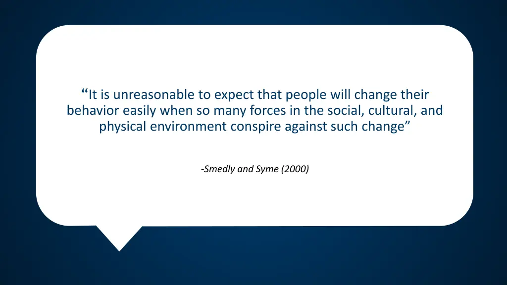 it is unreasonable to expect that people will