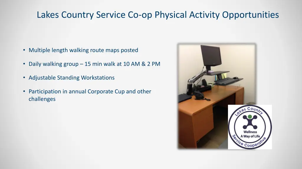 lakes country service co op physical activity