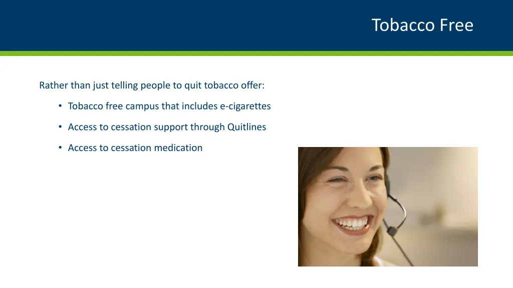 tobacco free