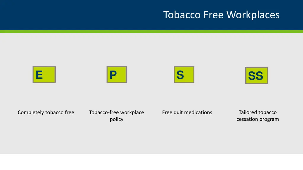tobacco free workplaces