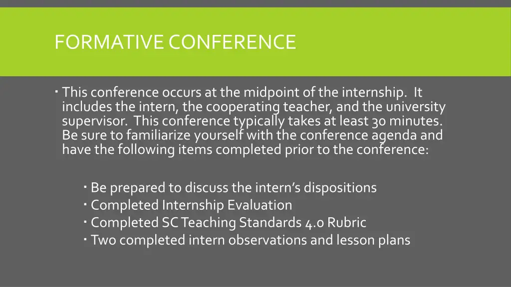 formative conference