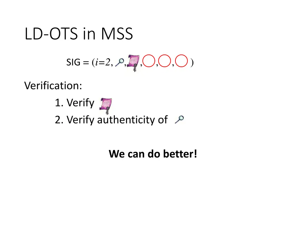 ld ots in mss