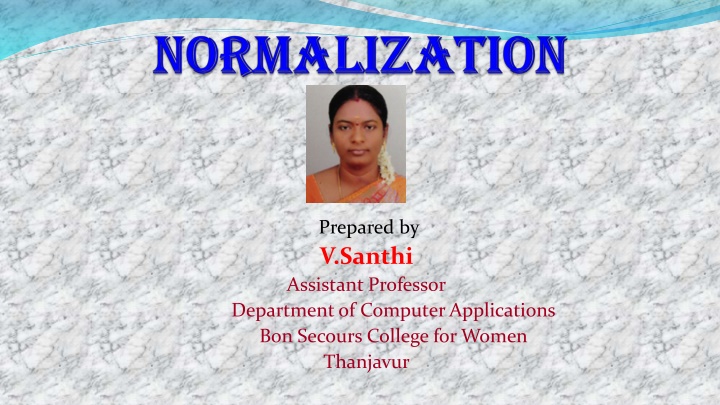 prepared by v santhi assistant professor