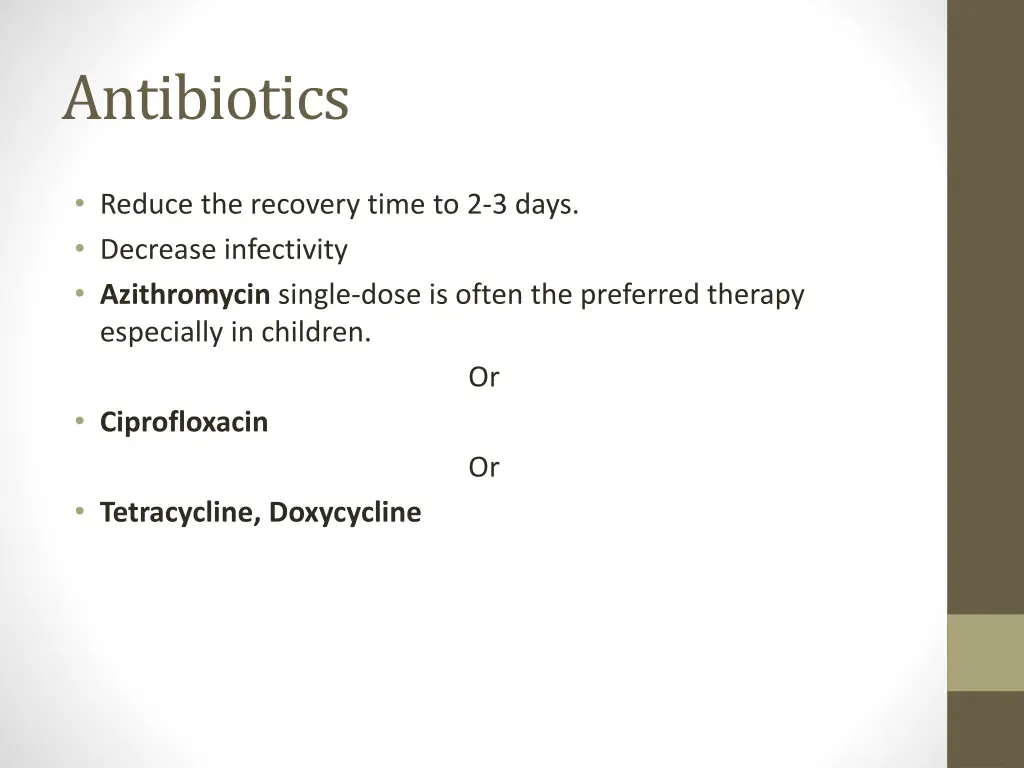 antibiotics