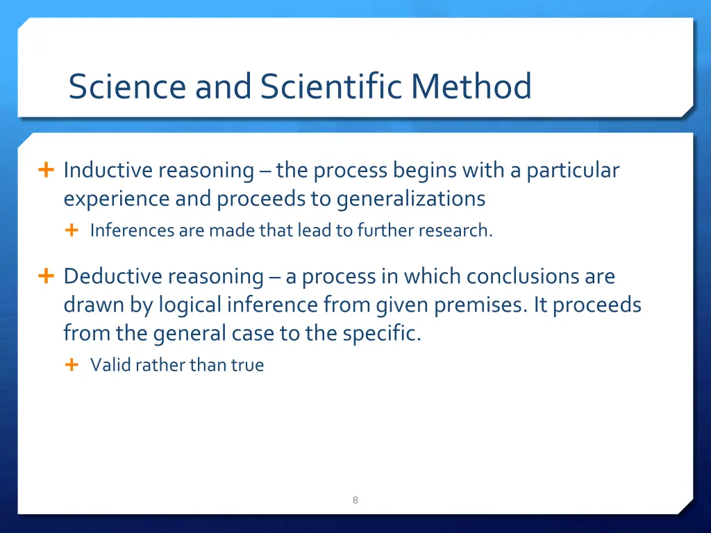 science and scientific method 2