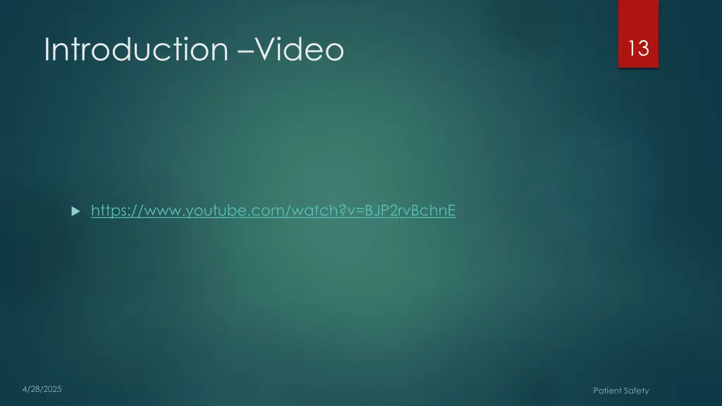 introduction video