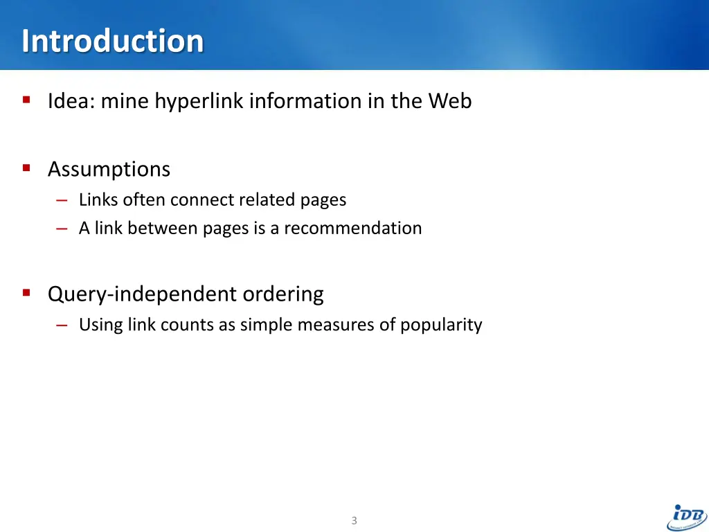 introduction