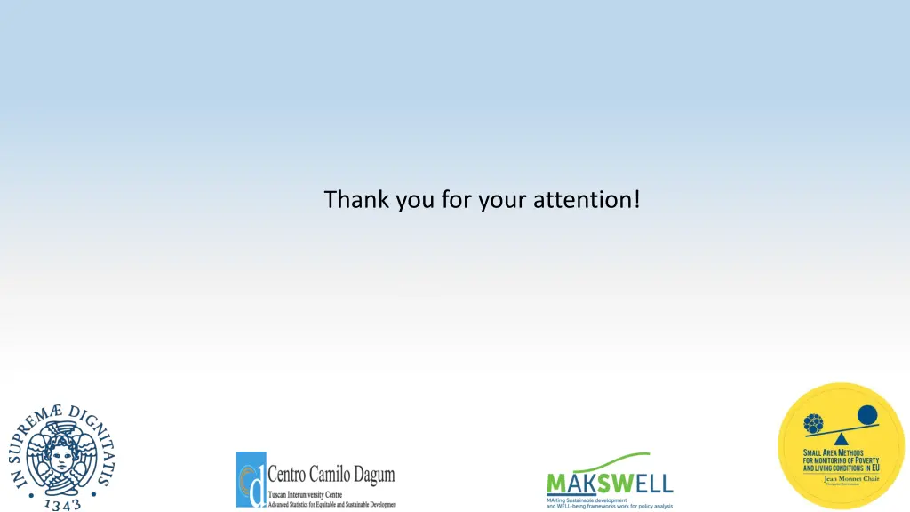thank you for your attention