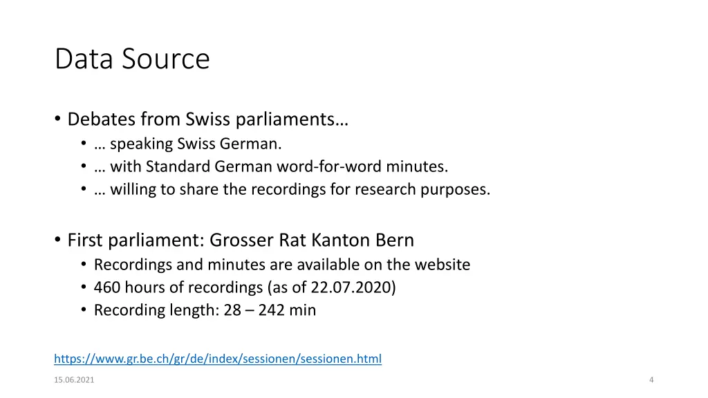 data source
