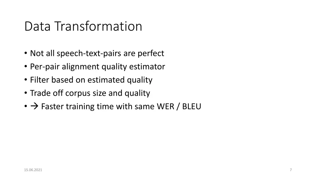 data transformation 2