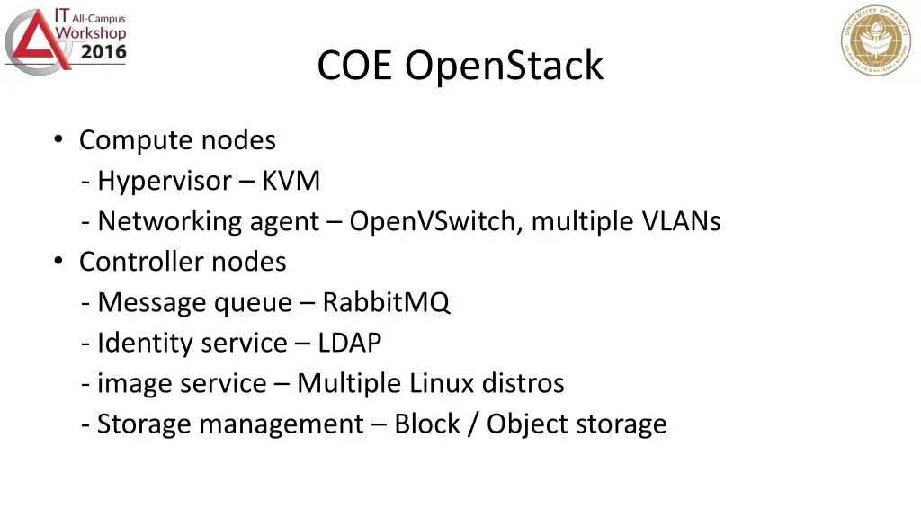 coe openstack 1