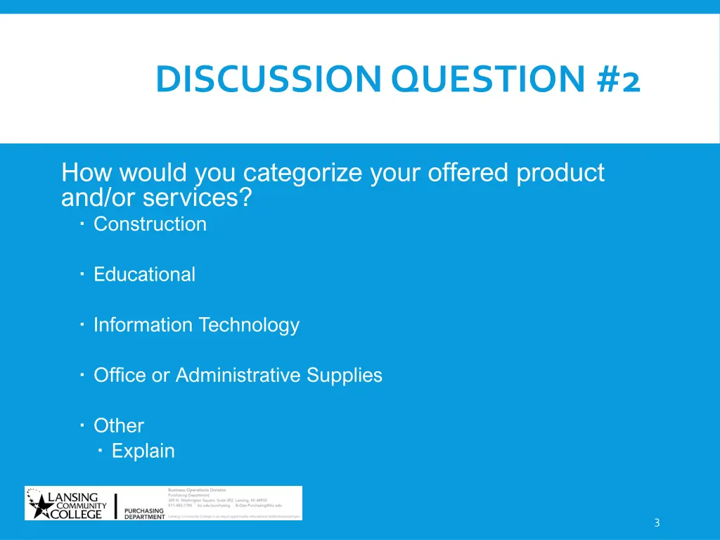 discussion question 2