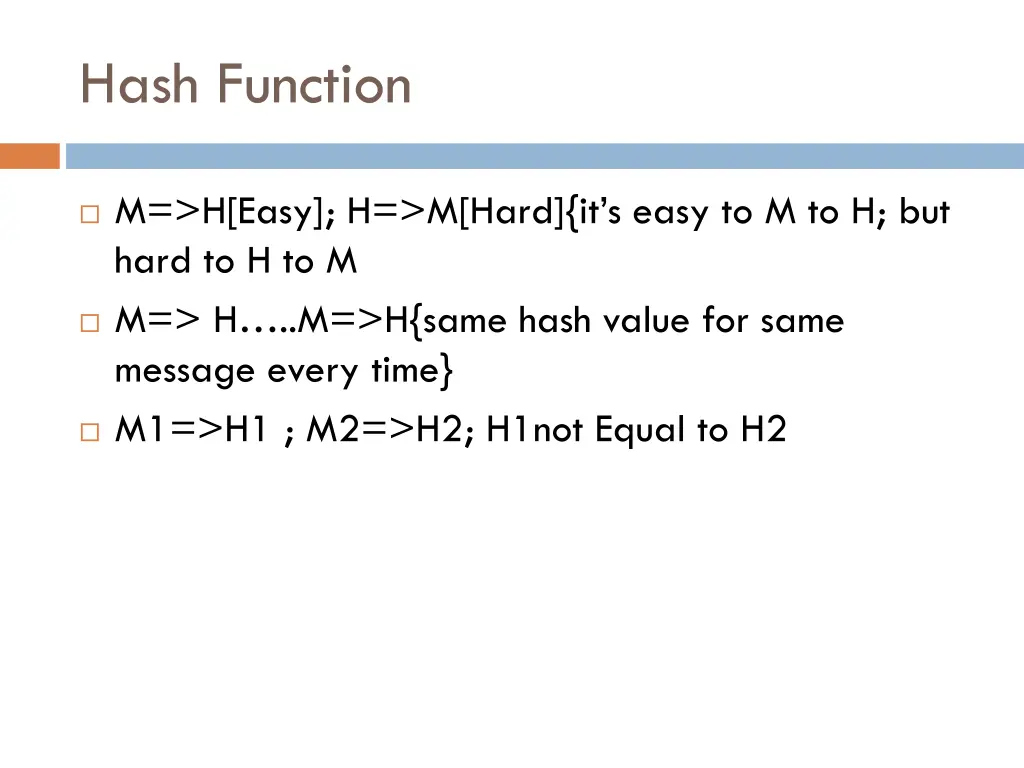 hash function 1