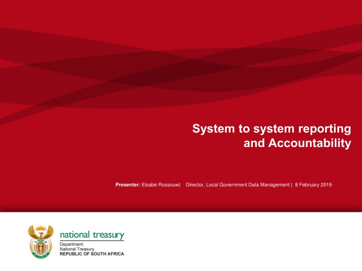 system to system reporting and accountability