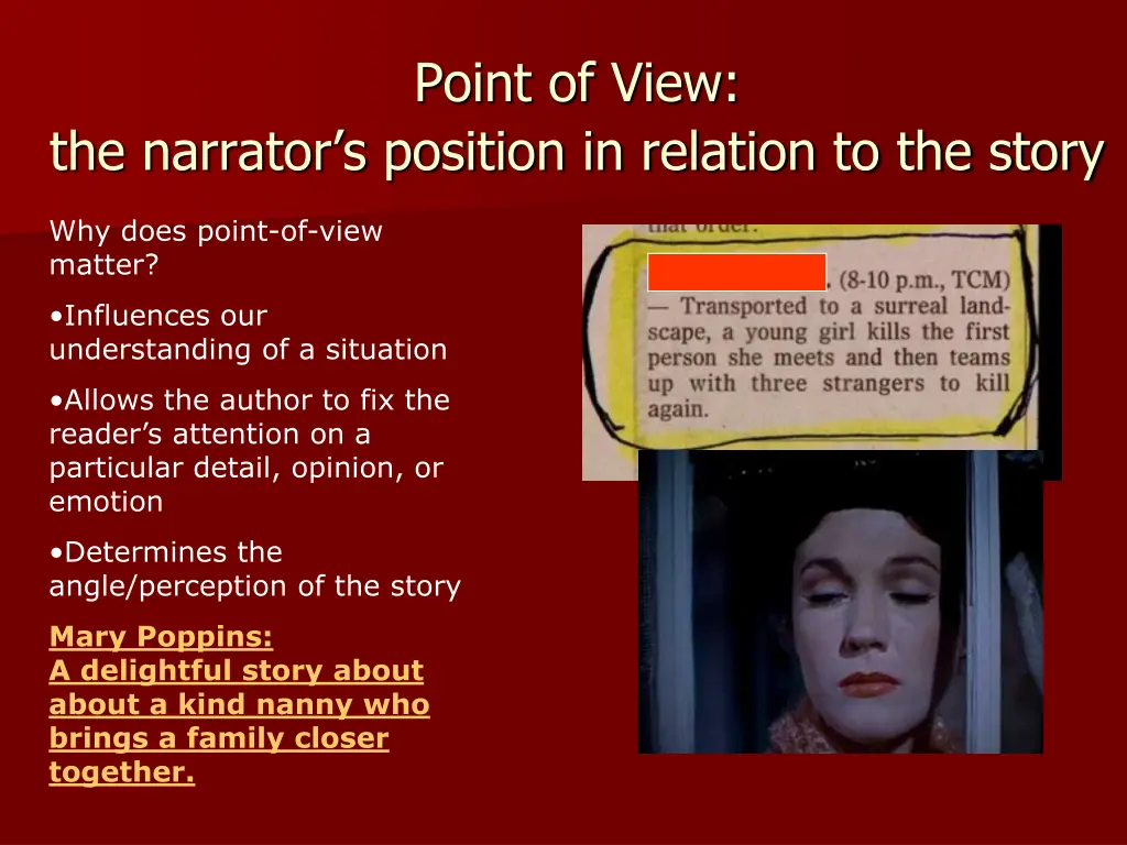 point of view