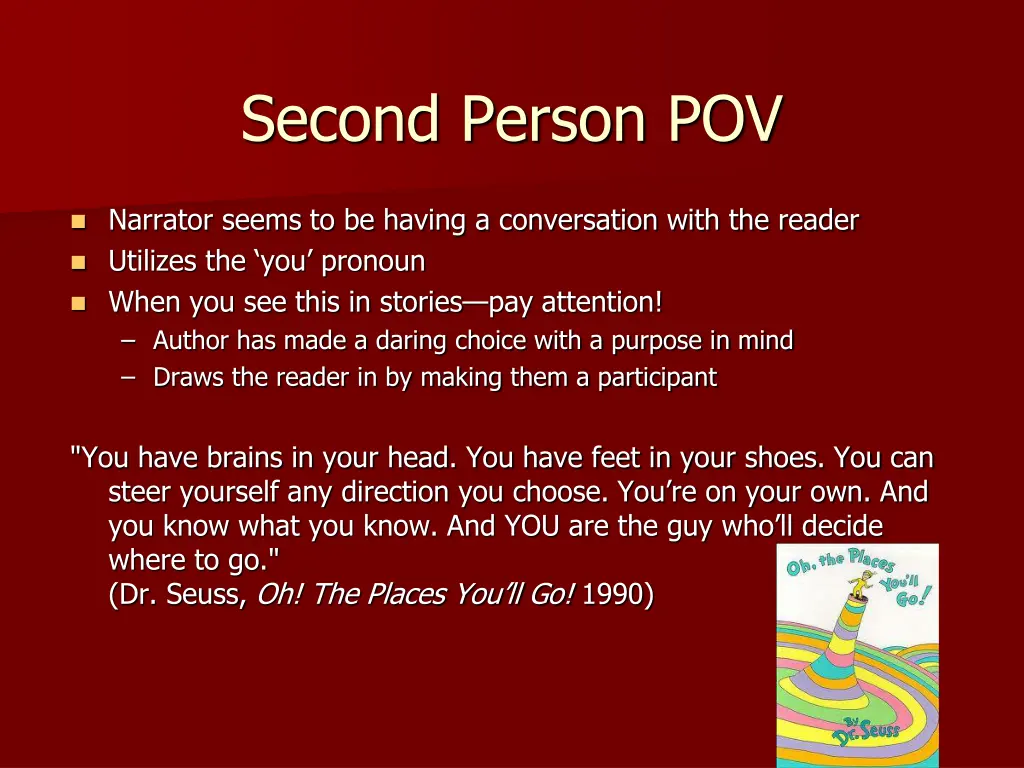second person pov