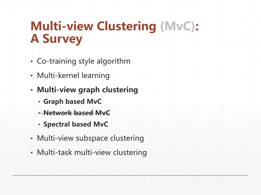 multi view clustering mvc a survey
