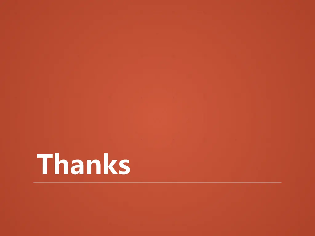 thanks