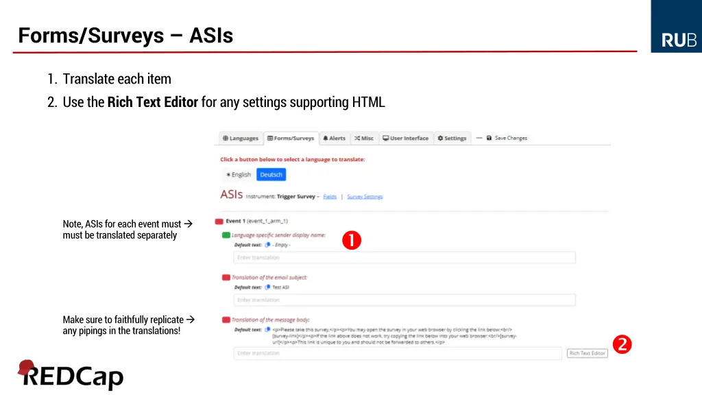 forms surveys asis
