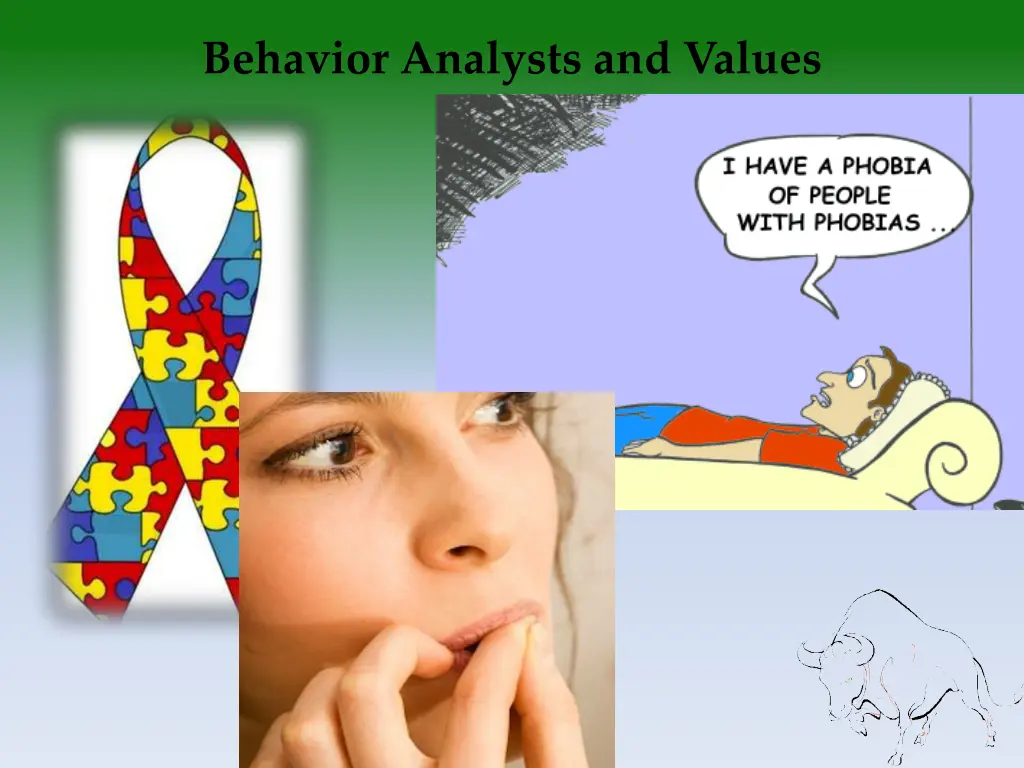 behavior analysts and values