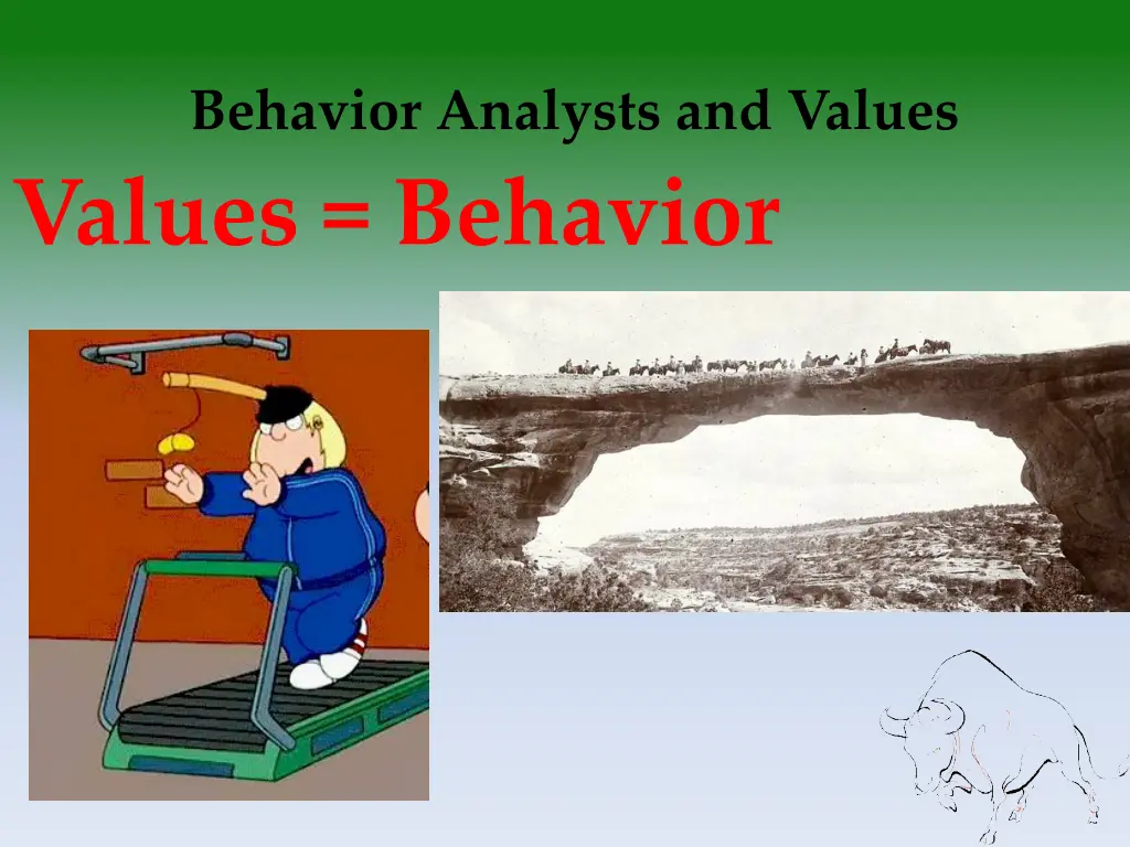 behavior analysts and values values behavior