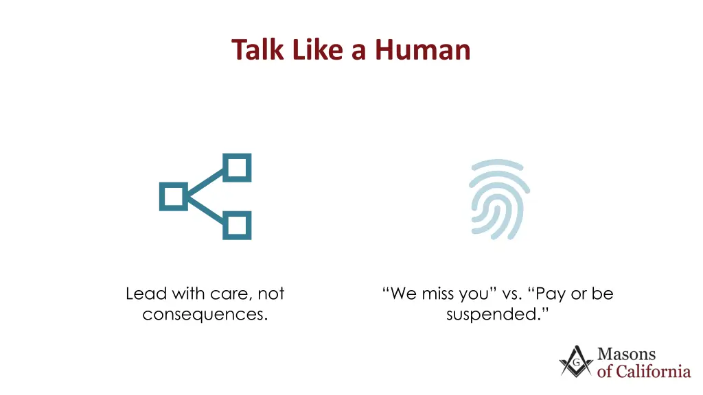 talk like a human