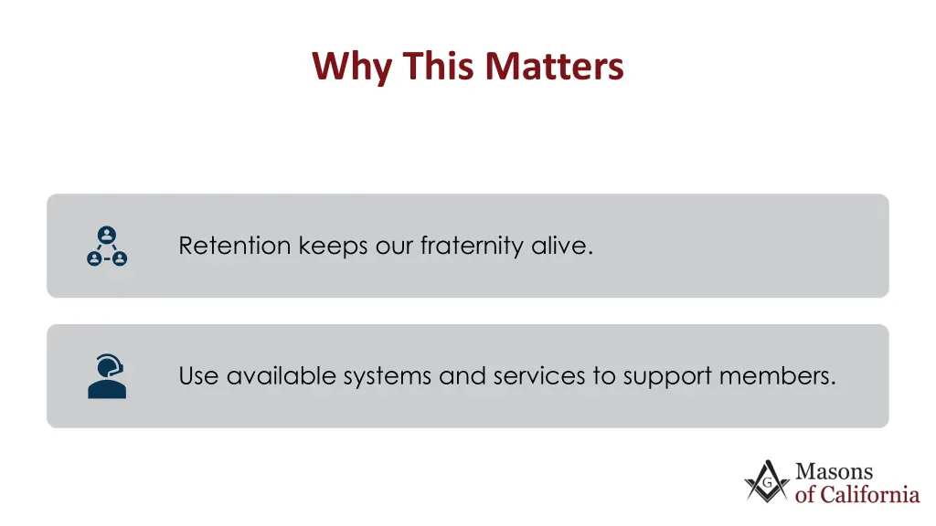 why this matters
