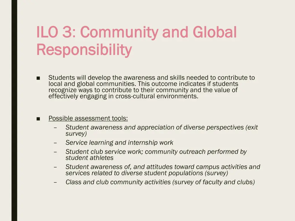 ilo 3 ilo 3 community and global community