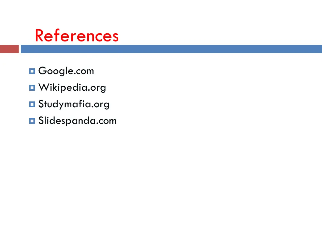 references